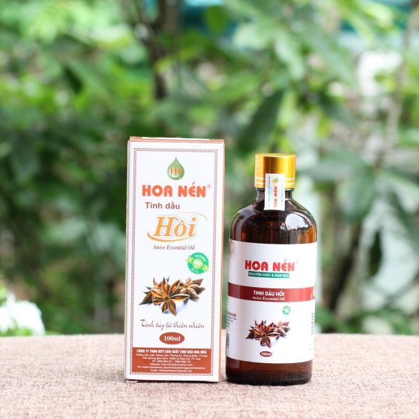 Tinh dầu xông phòng Hoa Hồi 10ml_Khử mùi, thanh lọc không khí, giảm căng thẳng, mệt mõi