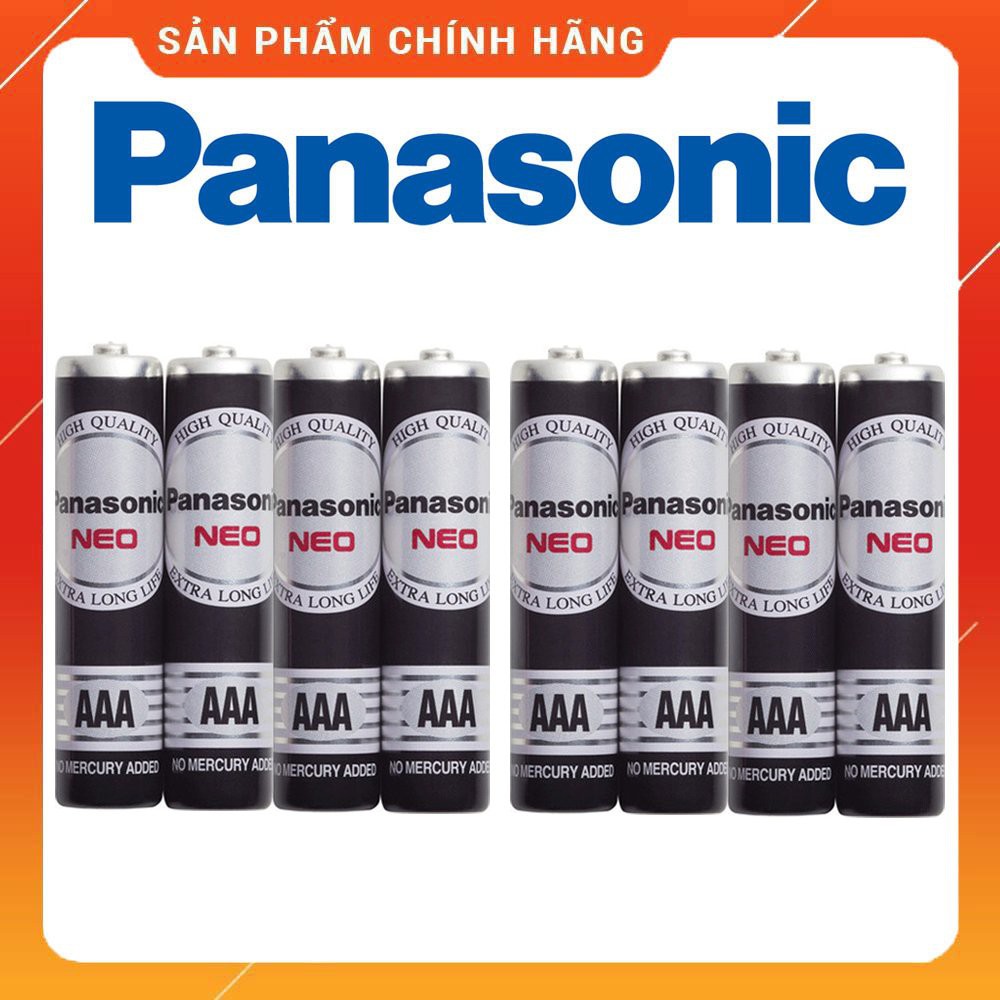 Pin đũa đen AAA NEO Panasonic R03NT/2S