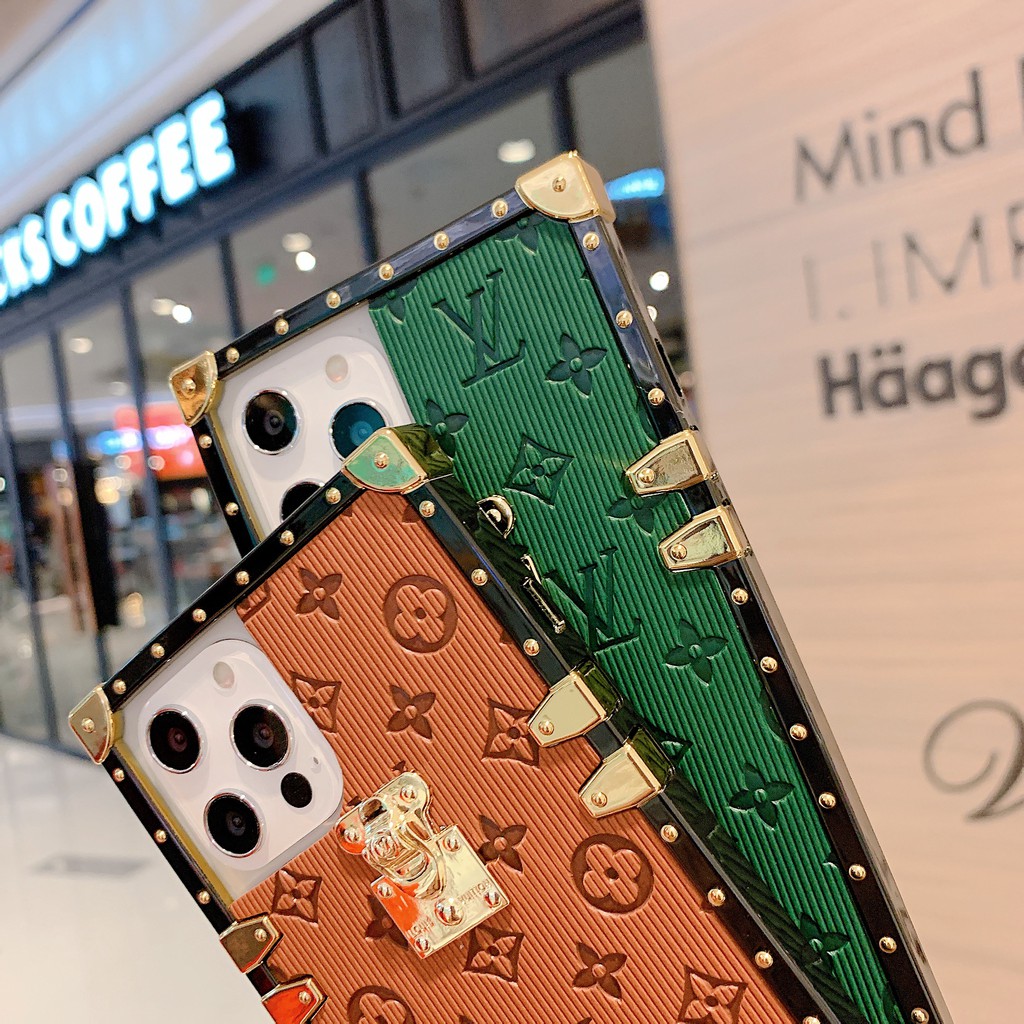 Ốp Lưng Họa Tiết Lv Sang Trọng Cho Iphone 12 Pro Max 12 Mini 11 Pro Max Xs Max Xr Se2 I8 I7 I6 Plus