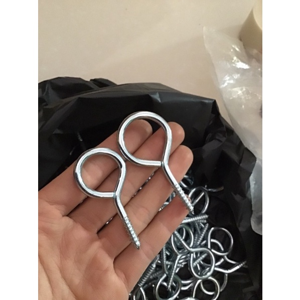 10 Khuy tròn, móc tròn, khoen tròn đủ cỡ