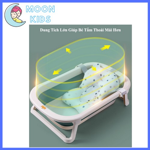 Chậu Tắm Gấp Gọn BellyBaby Với Size Lớn Thoải Mái Cho Bé - Tiện Lợi Cho Mẹ