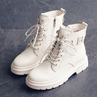 Giày Bốt Martin Phong Cách Anh Quốc Thời Trang Năm 2021