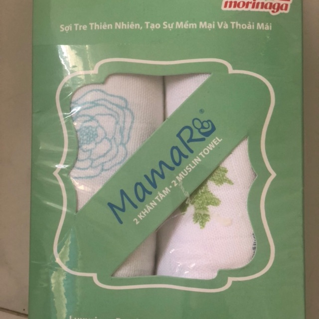 Khăn tắm sợi tre bambo MamaRu Aden