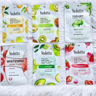 5 Mặt nạ giấy Vedette 22ml