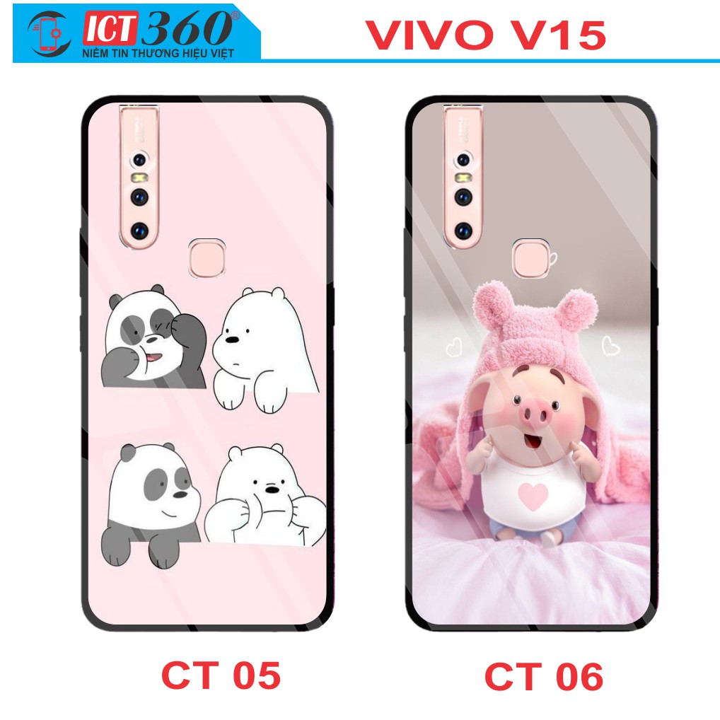 Ốp Lưng Kính VIVO V15 in Hình 3D - in theo yêu cầu