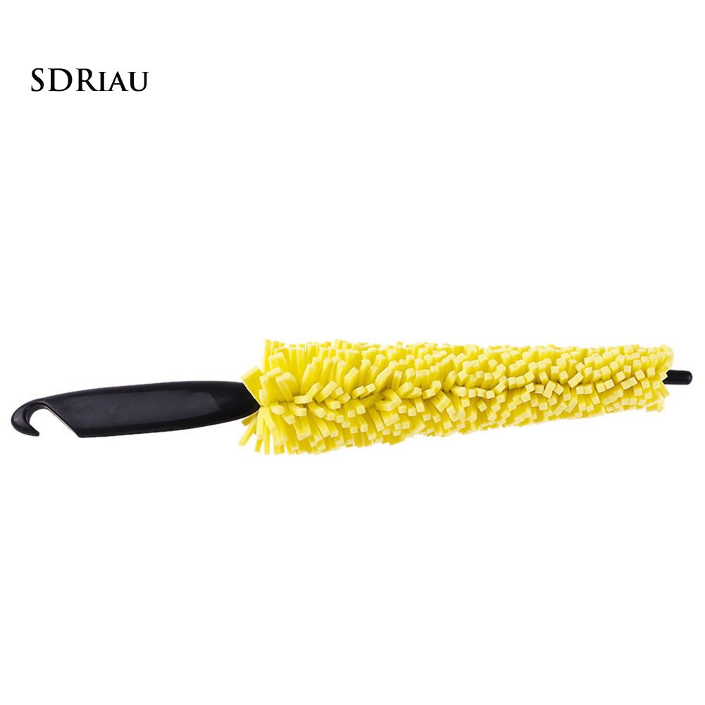 Cọ bọt biển lau chùi bánh xe hơi có tay cầm siêu tiện lợi