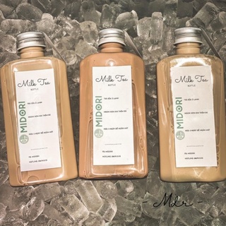 Chai nhựa dẹp 330ml cổ hẹp fi28