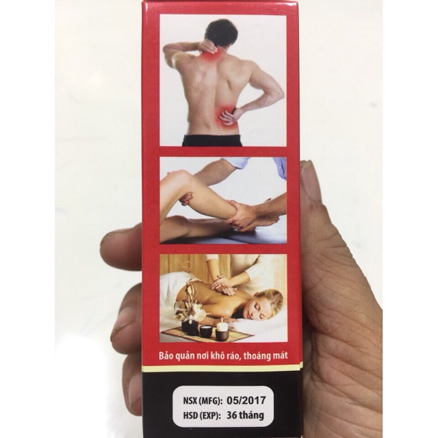 Dầu Massage Huế Bé Thơ Dầu Xoa Bóp Nhức Mỏi