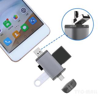 3 in 1 Multifunction High Speed Type-C Micro USB SD TF OTG Card Reader