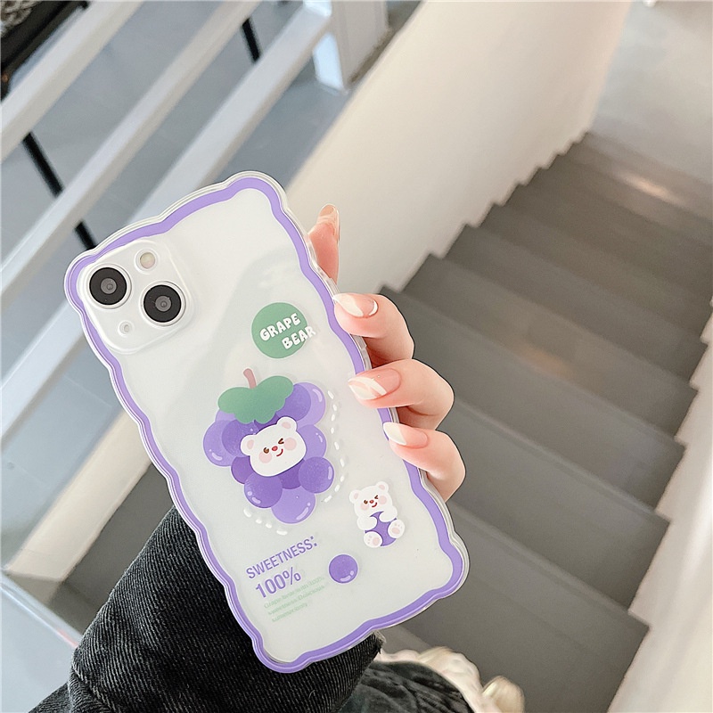 Ốp lưng iphone Ốp Điện Thoại Họa Tiết Gấu Hoạt Hình Cho iphone 11 / 14proPro 14proPro / xsmax / 7 / 8 / 7PLUS11 / 14pro / PLUS / PRO / MAX / MINI / 14-14 - 13 13 Dinuo case