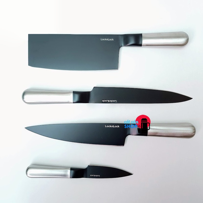 Dao bếp chống dính Lock&Lock Dao chặt , thái , gọt Slicing Paring Chef's Knife CKK922 CKK923 CKK924 CKK925