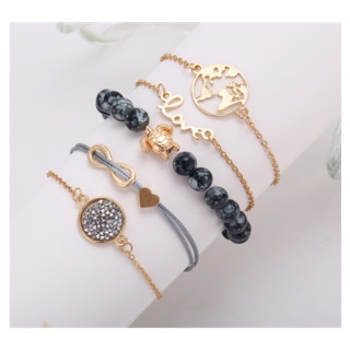 Vòng tay set 5 vòng xinh xinh@@/@@