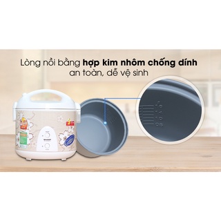 Nồi cơm điện Sharp 1.8 lít KS-N191ETV