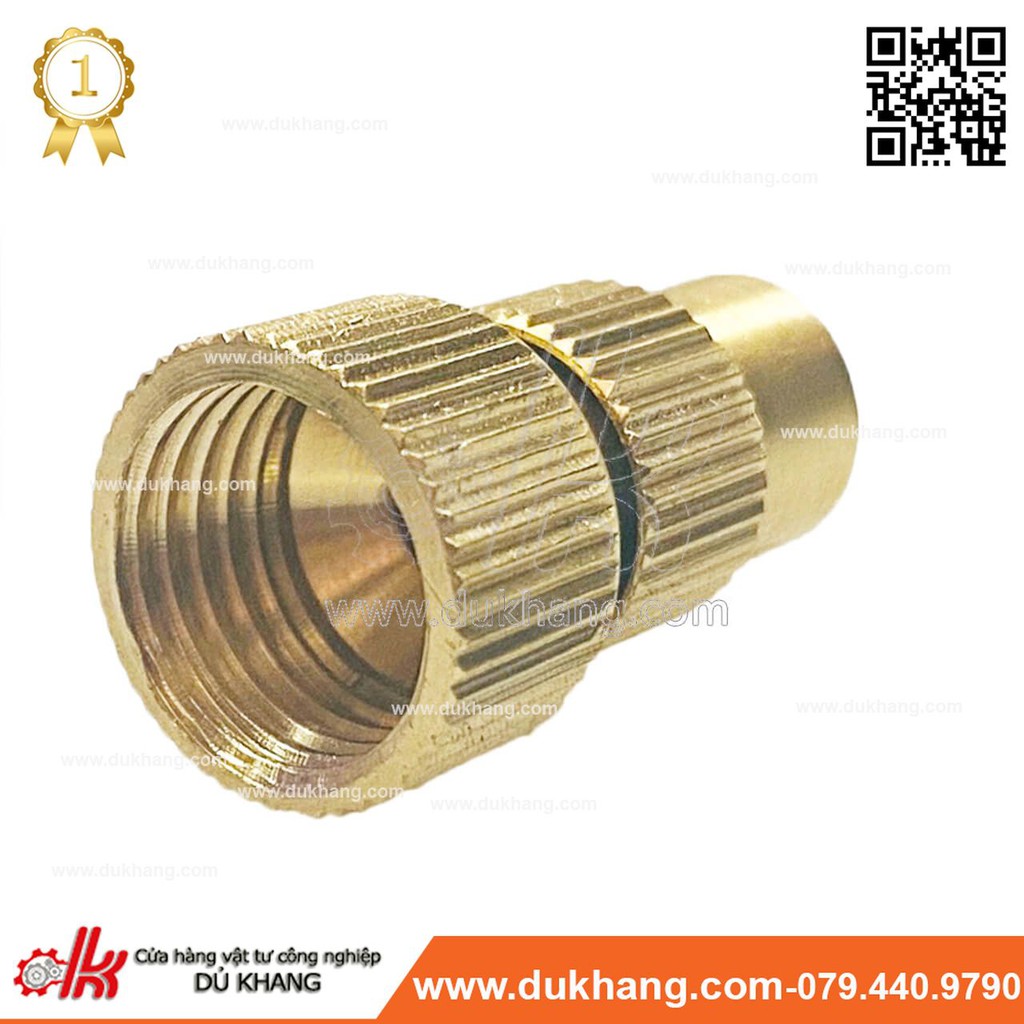 Béc cá sấu ren trong 13mm - Béc thau - Béc rửa xe