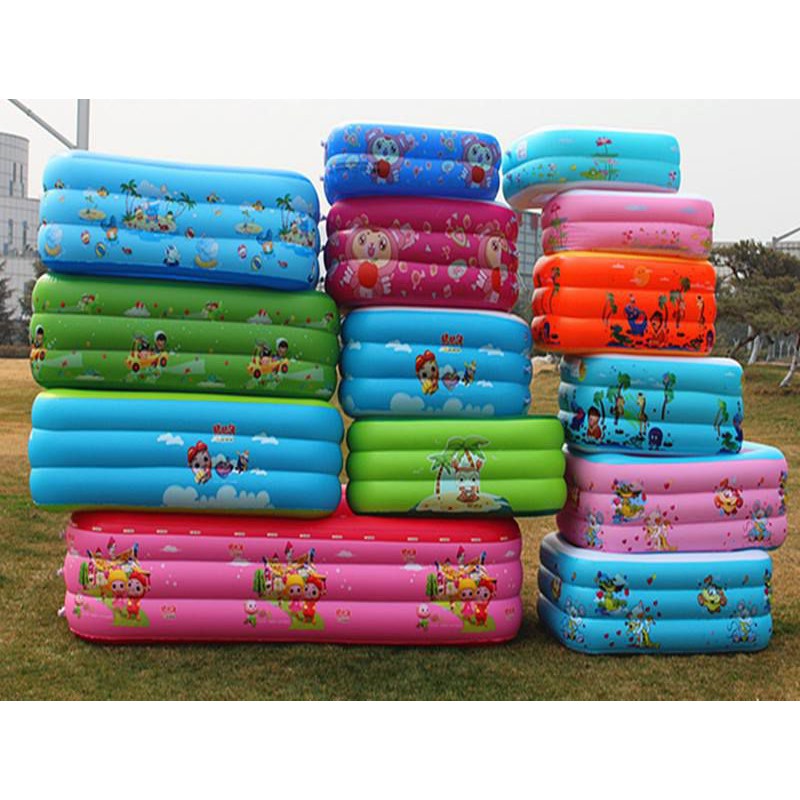 Chuyên sỉ lẻ bể bơi chữ nhật  m2 cho bé 2 tầng