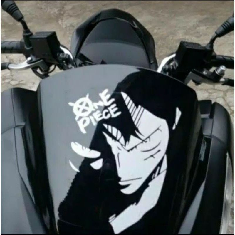 Miếng Dán Trang Trí Hình One Piece Cho Xe Pcx 150 / Pcx 160