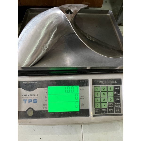Chân vịt inox 3 cánh 13hp-15hp  chân vịt 9T inox 316
