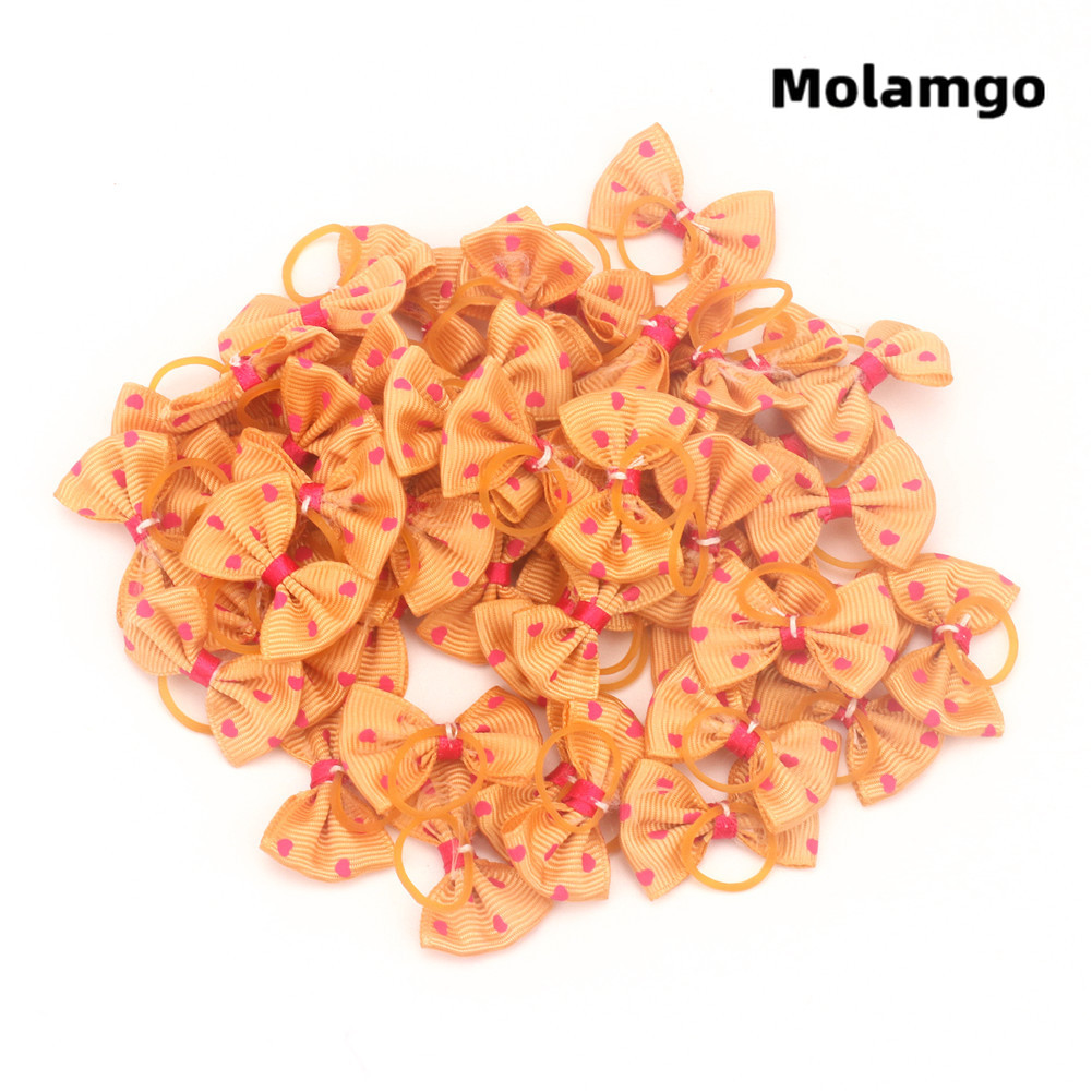 Băng Đô Cao Su Đính Nơ Xinh Xắn Dành Cho Cún Cưng