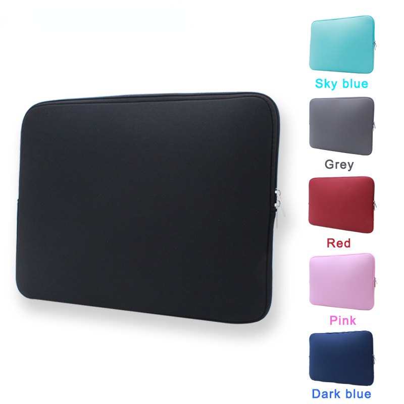Túi Đựng Bảo Vệ Laptop 11-15 Inch Chất Liệu Dày Dặn Mềm Mại Chống Thấm Nước Tiện Dụng Cho Notebook Tablet Ốp