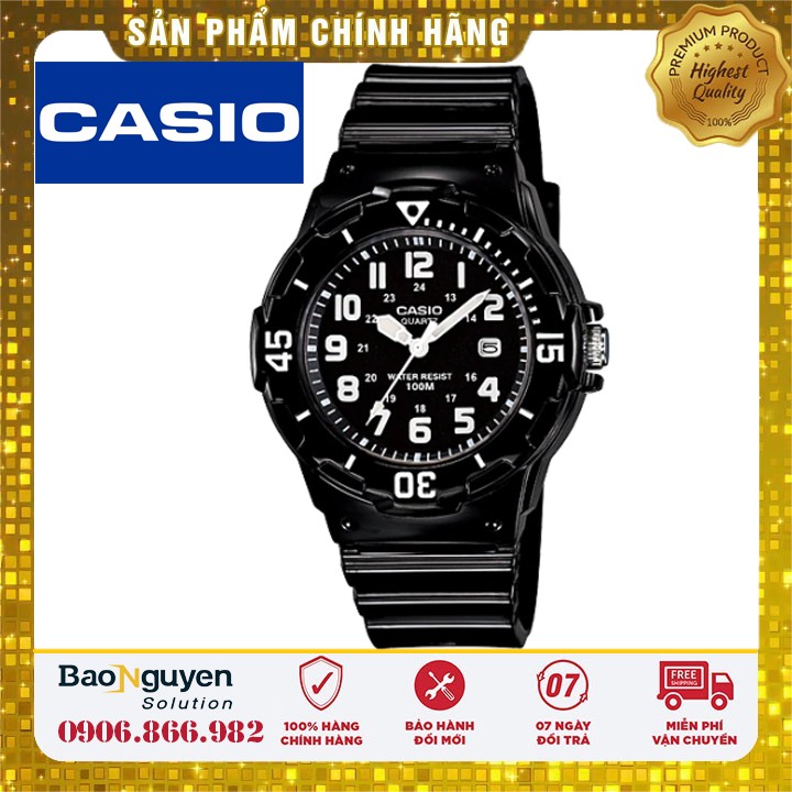 Đồng Hồ Casio Trẻ Em Nam Đen LRW200H - 1BVDF