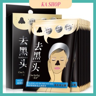Lột Mụn Đầu Đen 🧡 FREESHIP🧡 Miếng Lột Mụn Lột Vùng Mũi One Spring 6g