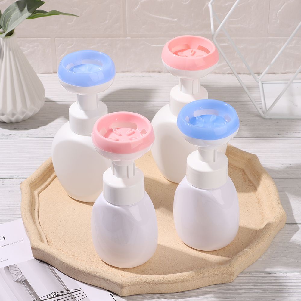 Bình đựng xà phòng rửa tay tạo bọt MIHAN1 bằng nhựa hình bông hoa nhiều màu tùy chọn