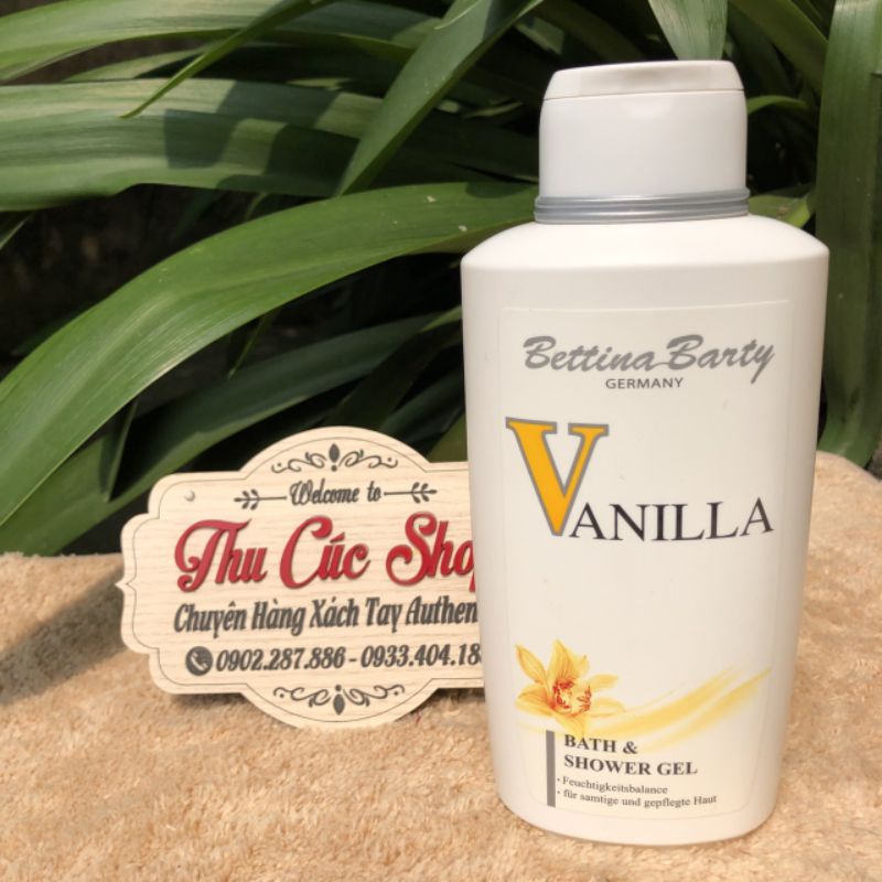 Sữa tắm và Dưỡng thể VANILLA ĐỨC 500ML [HÀNG CHÍNH HÃNG]