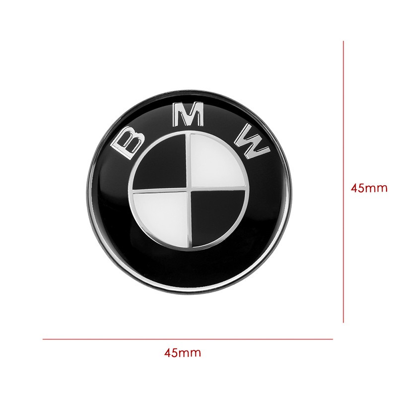 Huy Hiệu 45mm Dán Trang Trí Vô Lăng Xe Hơi BMW X1 F30 F20 F10 E46 E90 E39