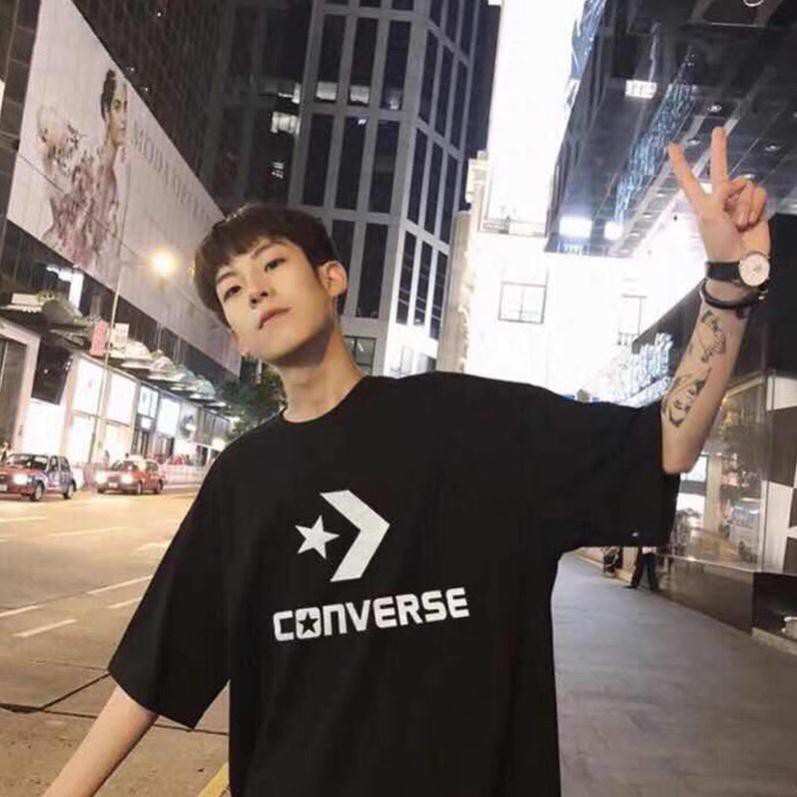 Áo phông in hinh C_O_N_V_E_R__S_E ⚡𝐅𝐑𝐄𝐄𝐒𝐇𝐈𝐏 ⚡Áo phông cotton chất đẹp mát, áo unisex, áo phông trắng đen | BigBuy360 - bigbuy360.vn