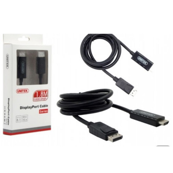 Cáp chuyển displayport to HDMI 1.5m Unitek Y-5118Ca