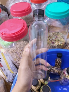 Chai pet 100-350ml đựng thức ăn