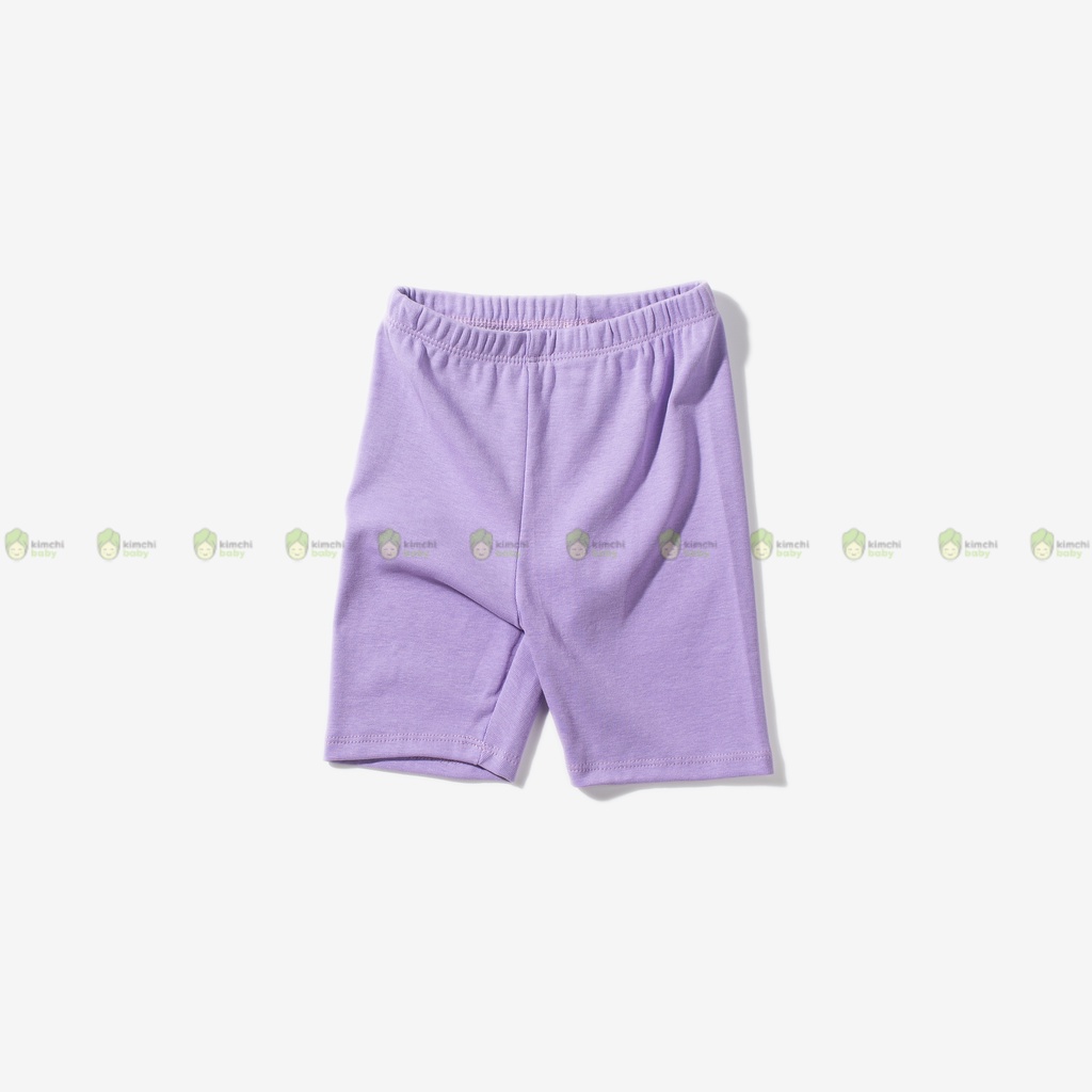 Quần Legging Cho Bé gái KIMCHIBABY Vải Cotton Co Giãn 4 Chiều, Leggings Đùi Bé Mặc Đi Chơi Đi Học LG2201