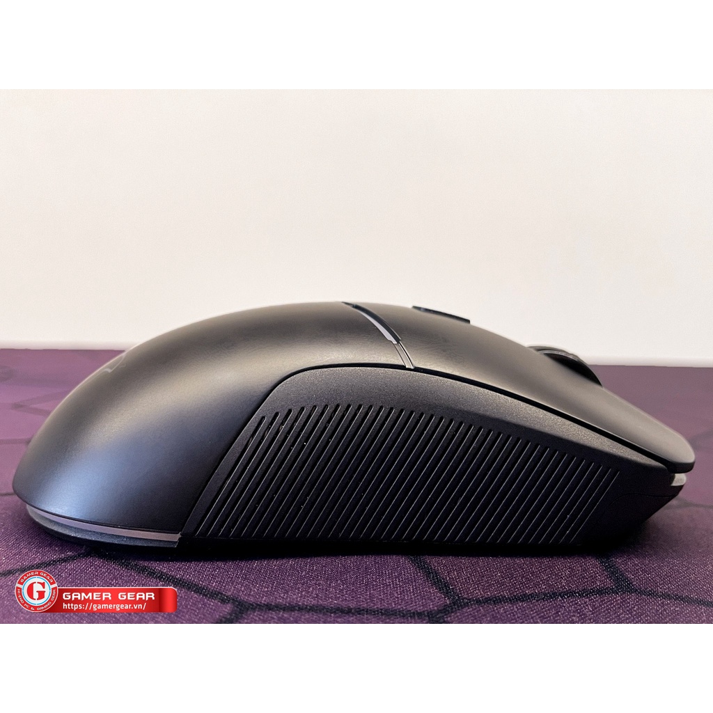 Chuột Không Dây Ajazz DMW150 RGB Black/White- Dual mode 2.4G/ Type-C Gaming Mouse