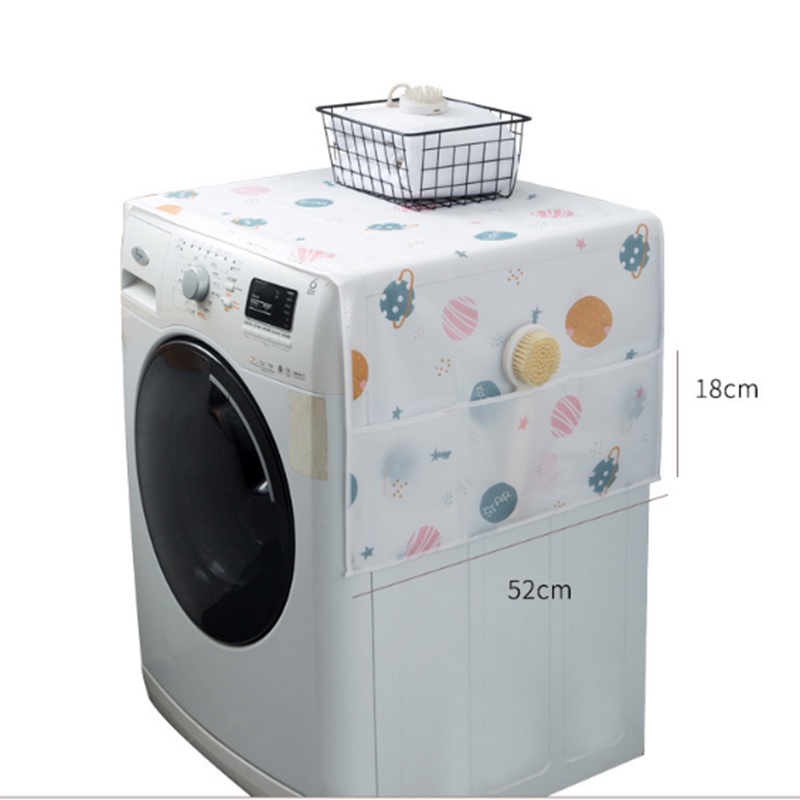 Tấm Phủ Máy Giặt / Tủ Lạnh Chống Bụi Kèm Túi Đựng Tiện Dụng