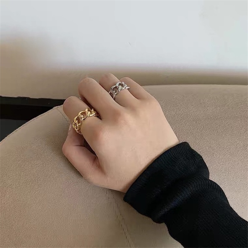 Nhẫn đeo tay phong cách hiphop đường phố cá tính