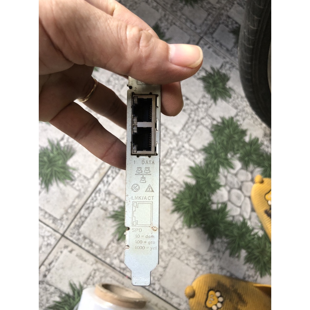 Card Lan INTEL 2 port  1GB dành cho server BOOTROM, gắn được máy tính bàn