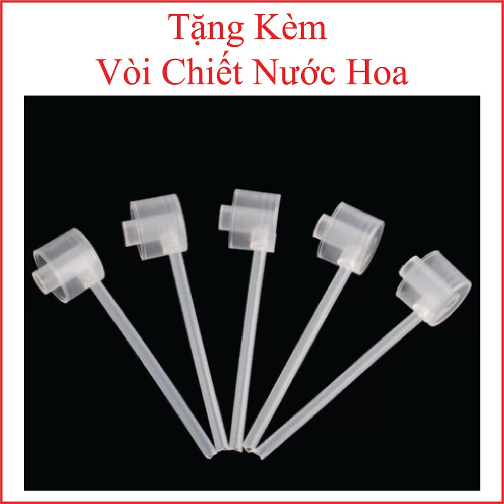 Chai chiết nước hoa, lọ chiết nước hoa thủy tinh 30ml tặng kèm vòi chiết (Form chai Versace) | BigBuy360 - bigbuy360.vn