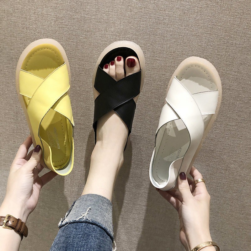 Sandal Nữ Học Sinh Đế 3cm Mềm Dẻo Êm Chân Siêu Xinh ST64- Mery Shoes