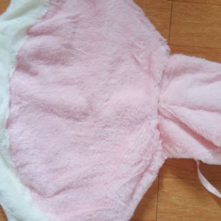 Áo choàng lông thỏ cao cấp cho bé gái