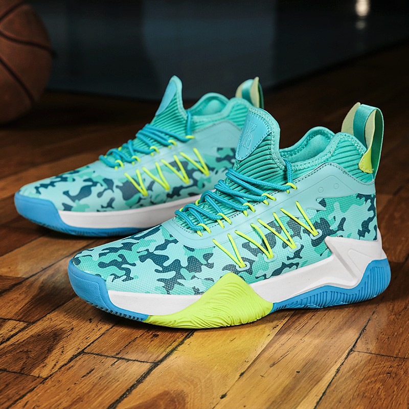 Giày bóng rổ chất lượng cao Giày thể thao thời trang Giày bóng rổ thanh niên Đế cao su chống trượt Size:36-44