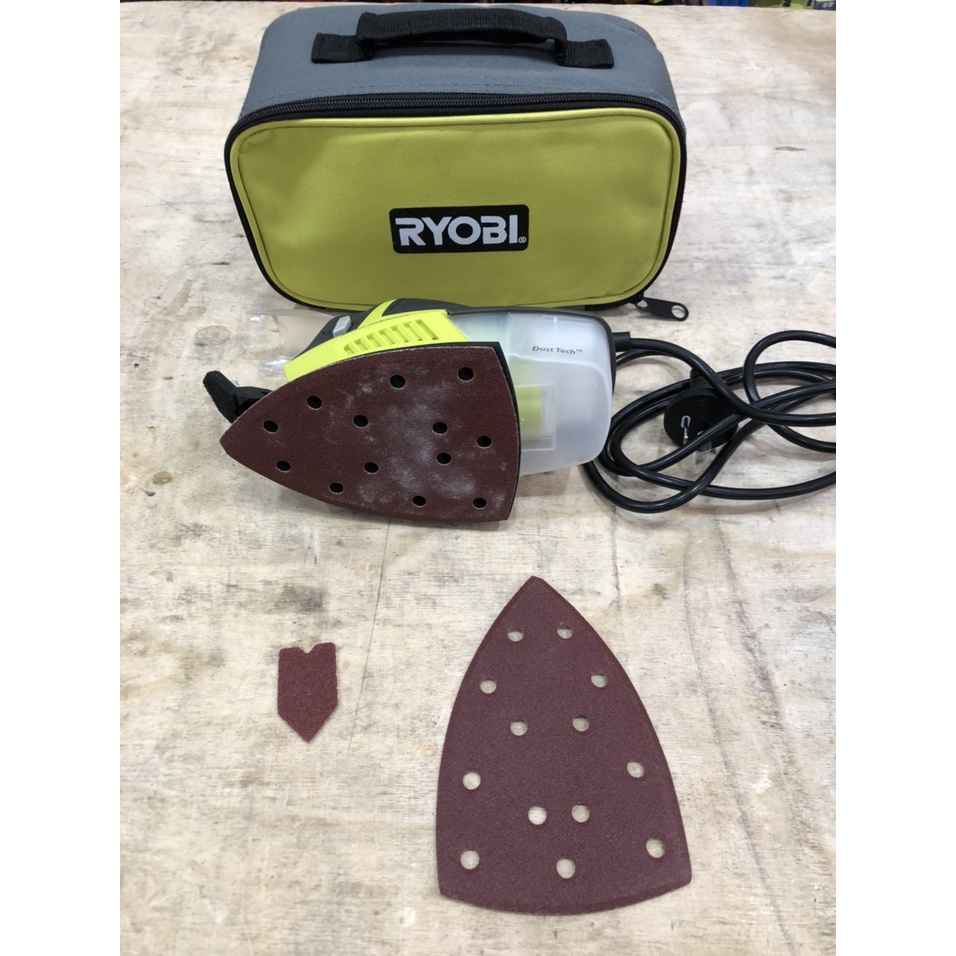 Máy chà nhám cọ ryobi 100w rps100-s