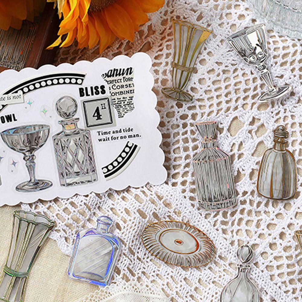 Set 30 Miếng Dán Màu Đồng Dùng Trang Trí Thủ Công DIY