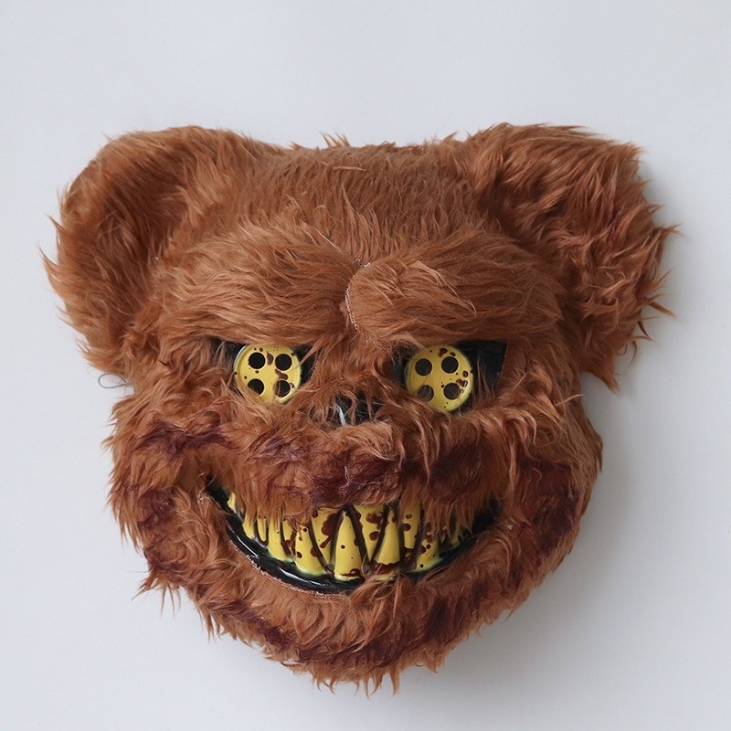 Mặt Nạ Hóa Trang Halloween Hình Gấu Teddy / Thỏ Đẫm Máu