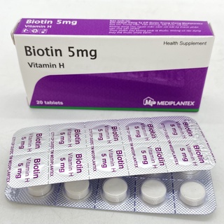 Viên Biotin 5mg