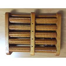 Bàn lăn chân gỗ 5 hàng