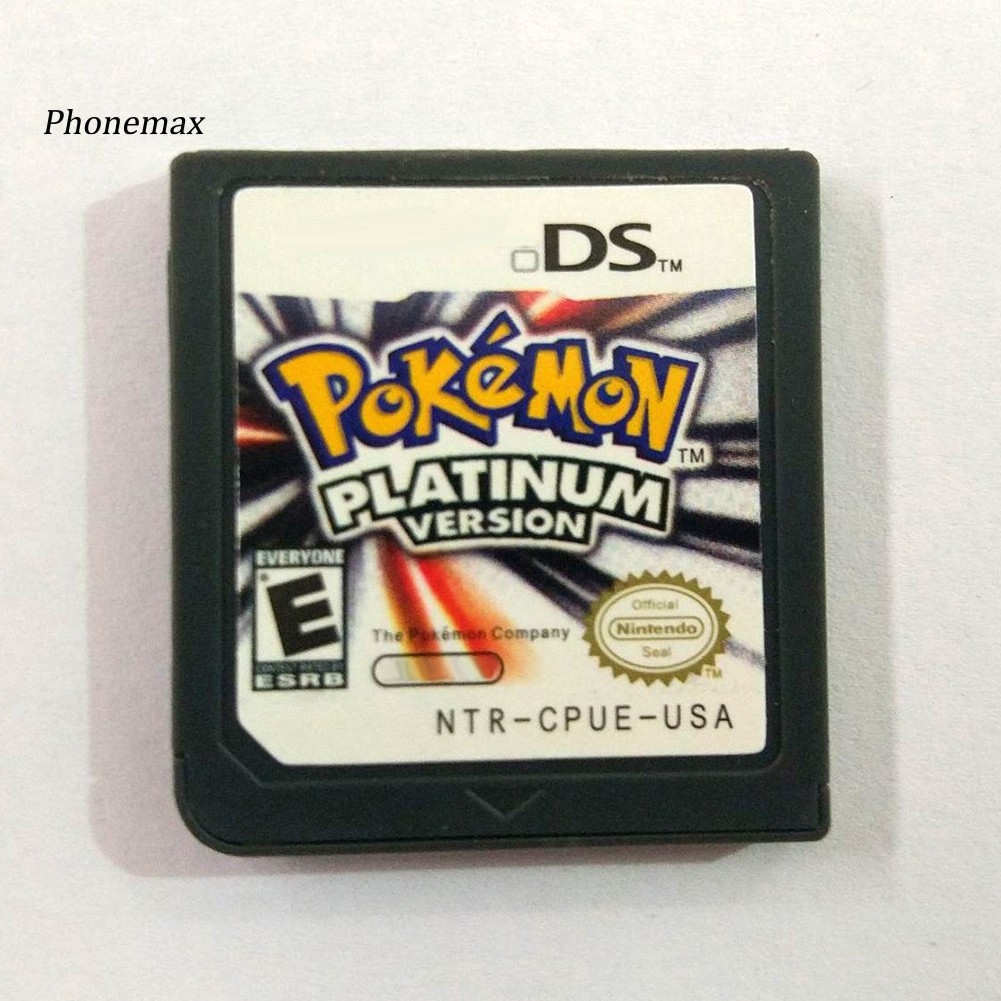 Băng Chơi Game Max-Pokemon Platinum/Ngọc Trai/Kim Cương Cho Máy Nintendo 3ds Dsi Nds