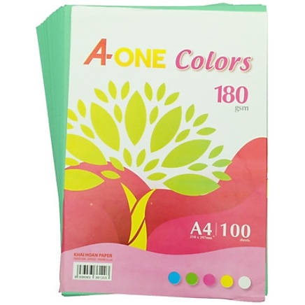 [Giao 2 Giờ] Bìa Thái A4 Xanh Lá - 180gsm