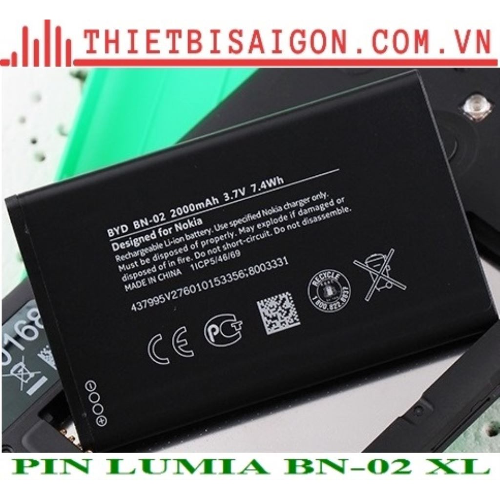Pin cho máy Nokia Lumia XL (BN-02 )