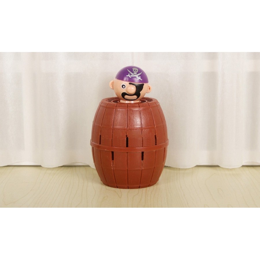 Đồ Chơi Hải Tặc - Trò Chơi Team Đâm Thùng Phi Size 10 - 18Cm Xả Stress Giải Trí Loại 1