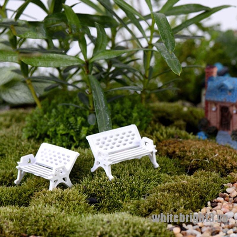 Set 3 / 5 Ghế Dài Mini Trang Trí Nhà Búp Bê